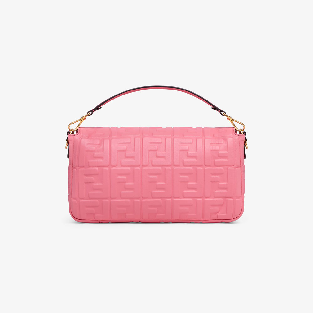 Fendi Baguette Large Pink leather bag 8BR771 A72V F170V: Image 3