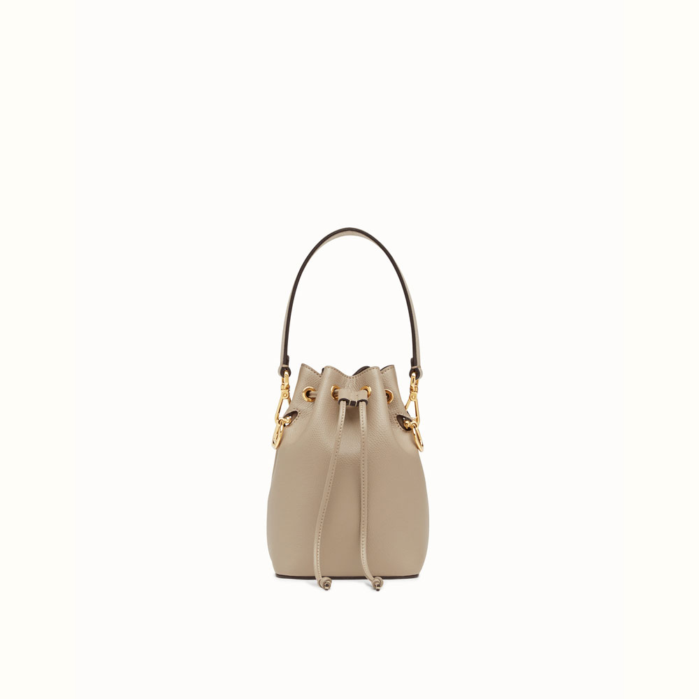 Fendi Beige leather Mini mon tresor bag 8BS010A18BF0E65: Image 1