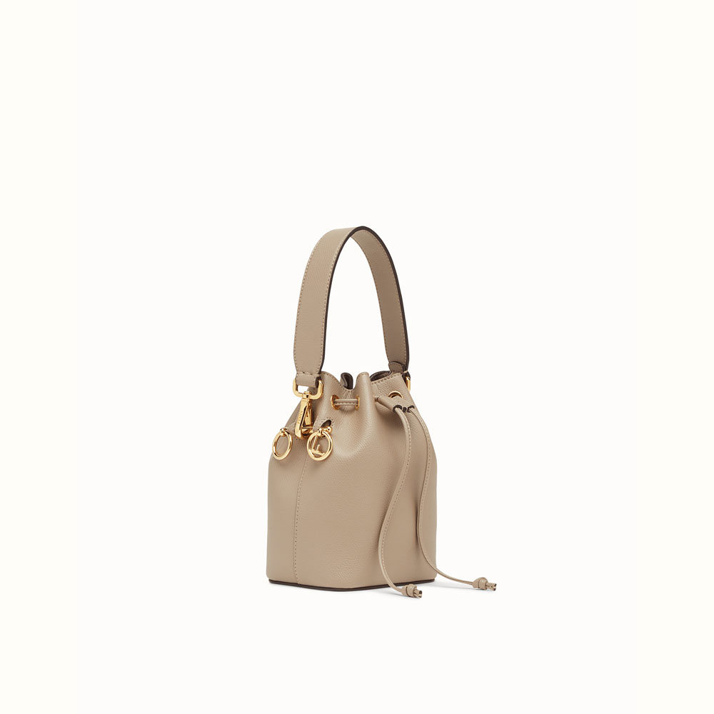 Fendi Beige leather Mini mon tresor bag 8BS010A18BF0E65: Image 2