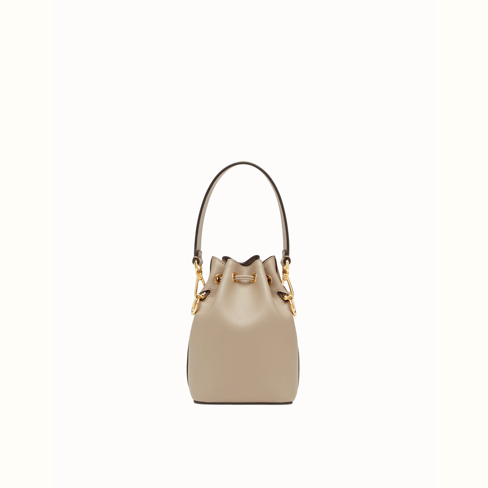 Fendi Beige leather Mini mon tresor bag 8BS010A18BF0E65: Image 3