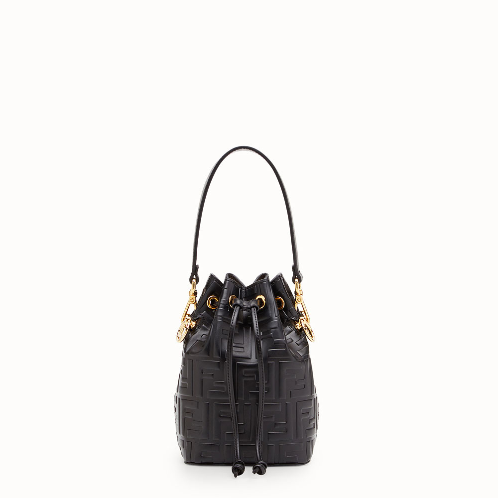 Fendi mon tresor Black leather mini-bag 8BS010A3ZGF0KUR: Image 1