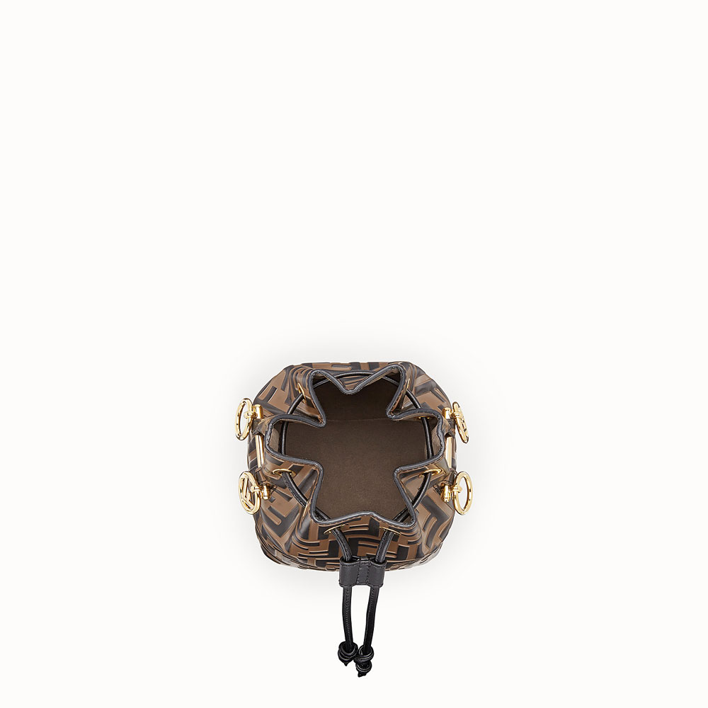 Fendi mon tresor Brown leather mini-bag 8BS010A3ZGF13VK: Image 3