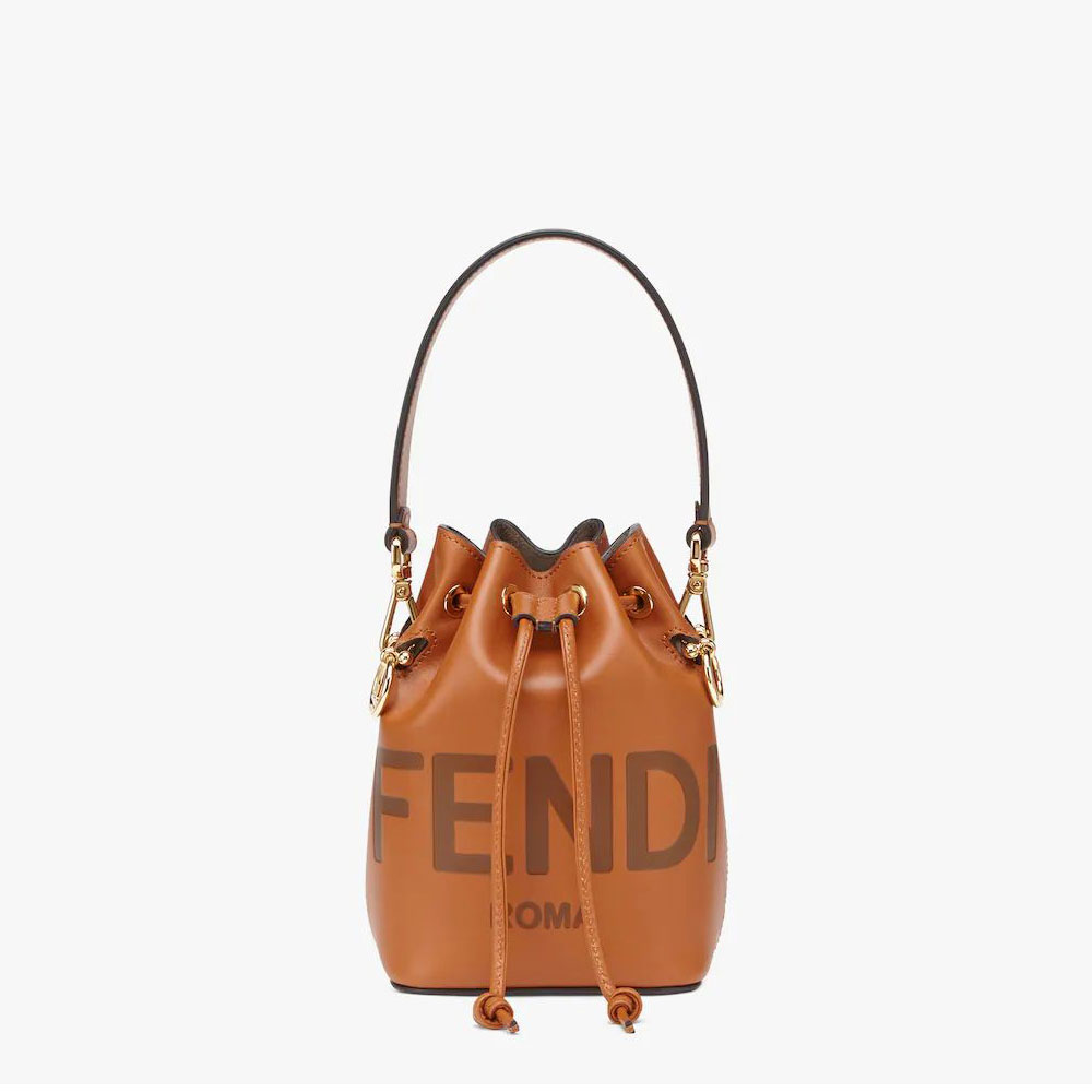 Fendi Mon Tresor Brown leather minibag 8BS010AC9LF0QVK: Image 1