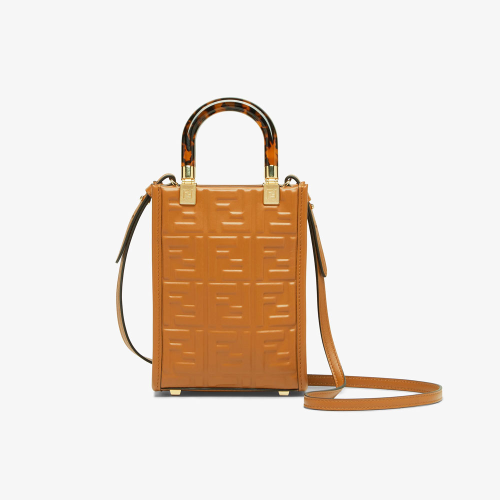 Fendi Mini Sunshine Mini Bag with FF motif 8BS051AMCIF0NYJ: Image 3