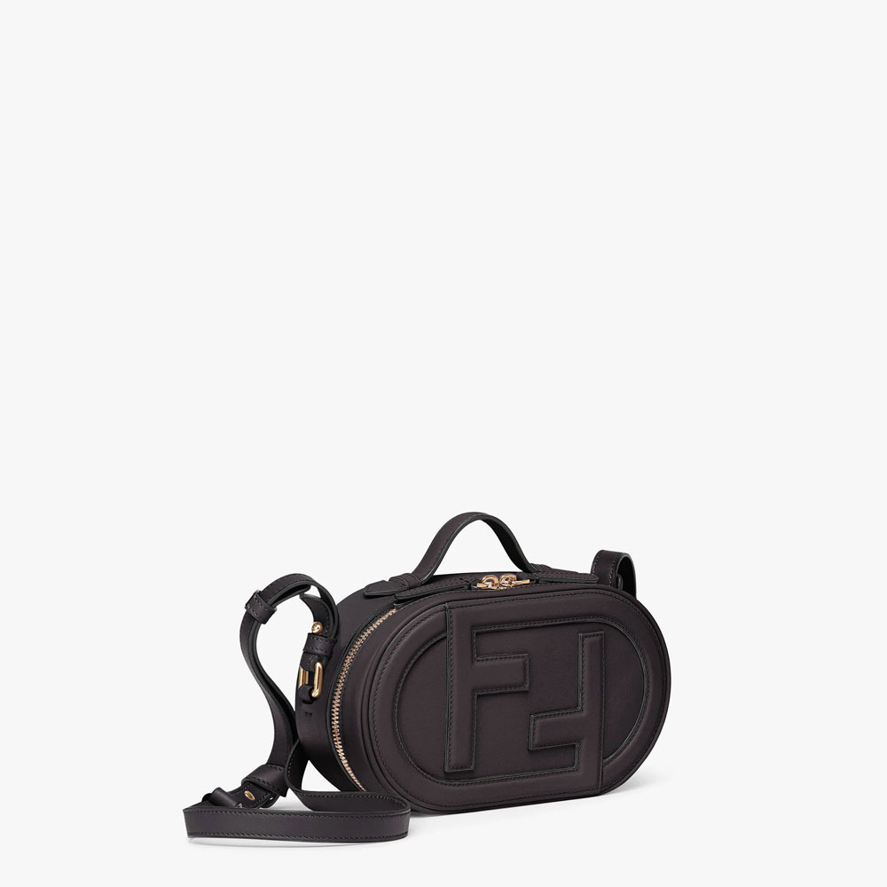 Fendi Olock Mini Camera Case Black leather mini bag 8BS058A5DYF0KUR: Image 2