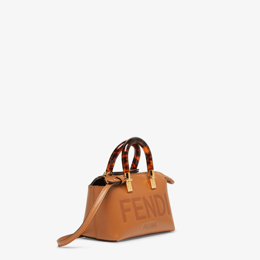 Fendi By The Way Mini Small brown Boston bag 8BS067ABVLF0NYJ: Image 2