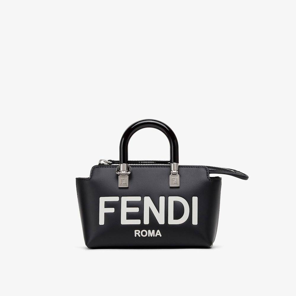 Fendi By The Way Mini Leather Black 8BS067ABVLF1L2Z: Image 1