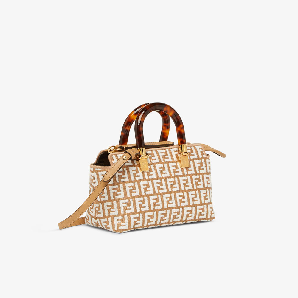 Fendi By The Way Mini Raffia White 8BS067AQ0XF1MB1: Image 2