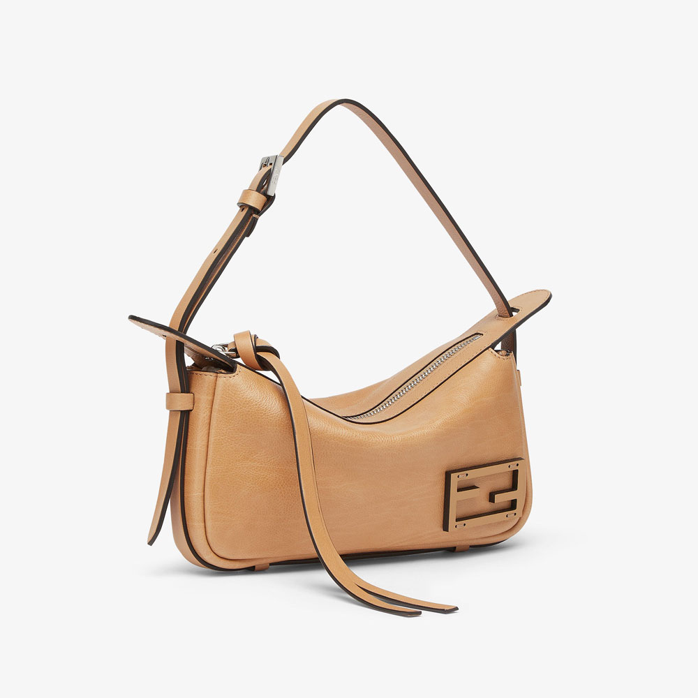 Fendi Simply Fendi Mini Beige bag 8BS097 AS7A F1QD3: Image 3