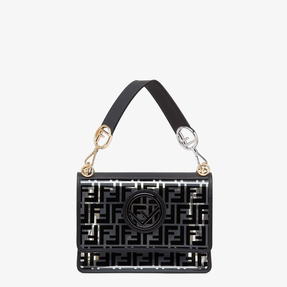 Fendi Kan I F Bag In Pu 8BT284 A7T5 F0KUR: Image 1