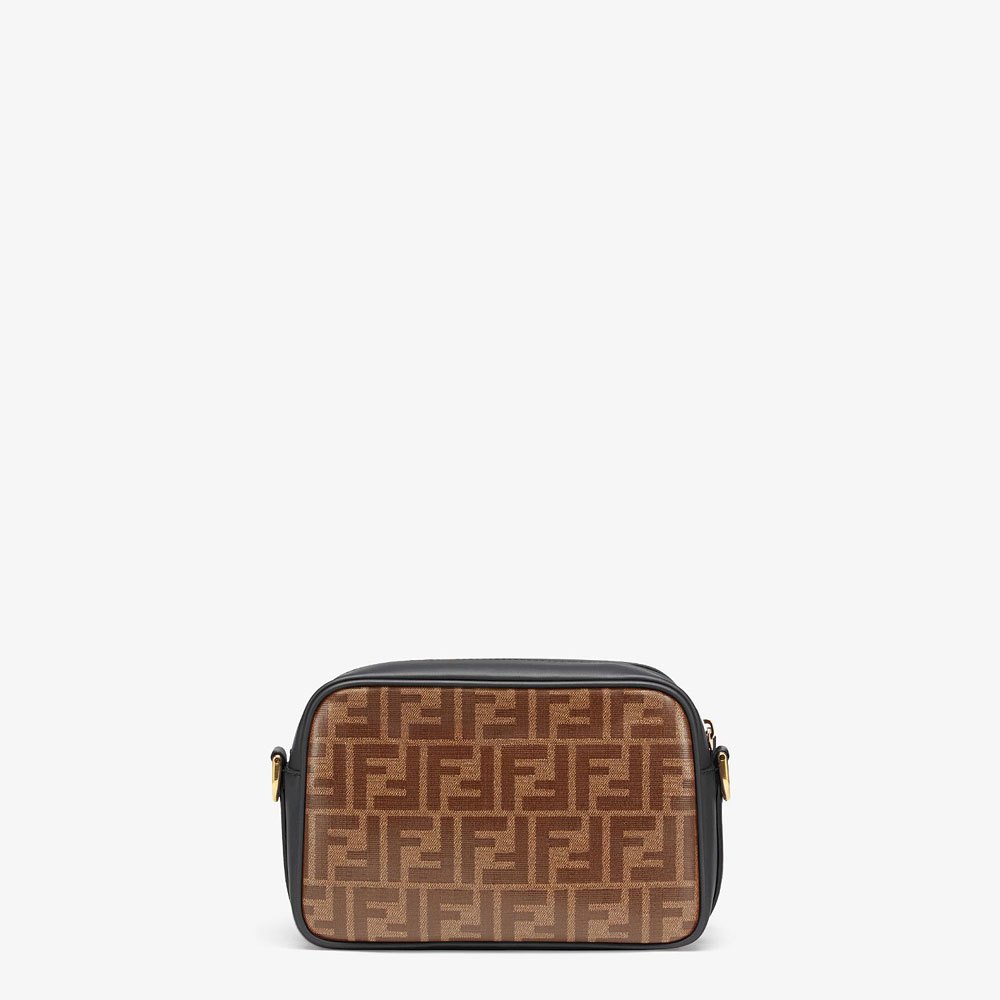 Fendi Camera Case Brown Fabric Bag 8BT287 A6VO F14RT: Image 3