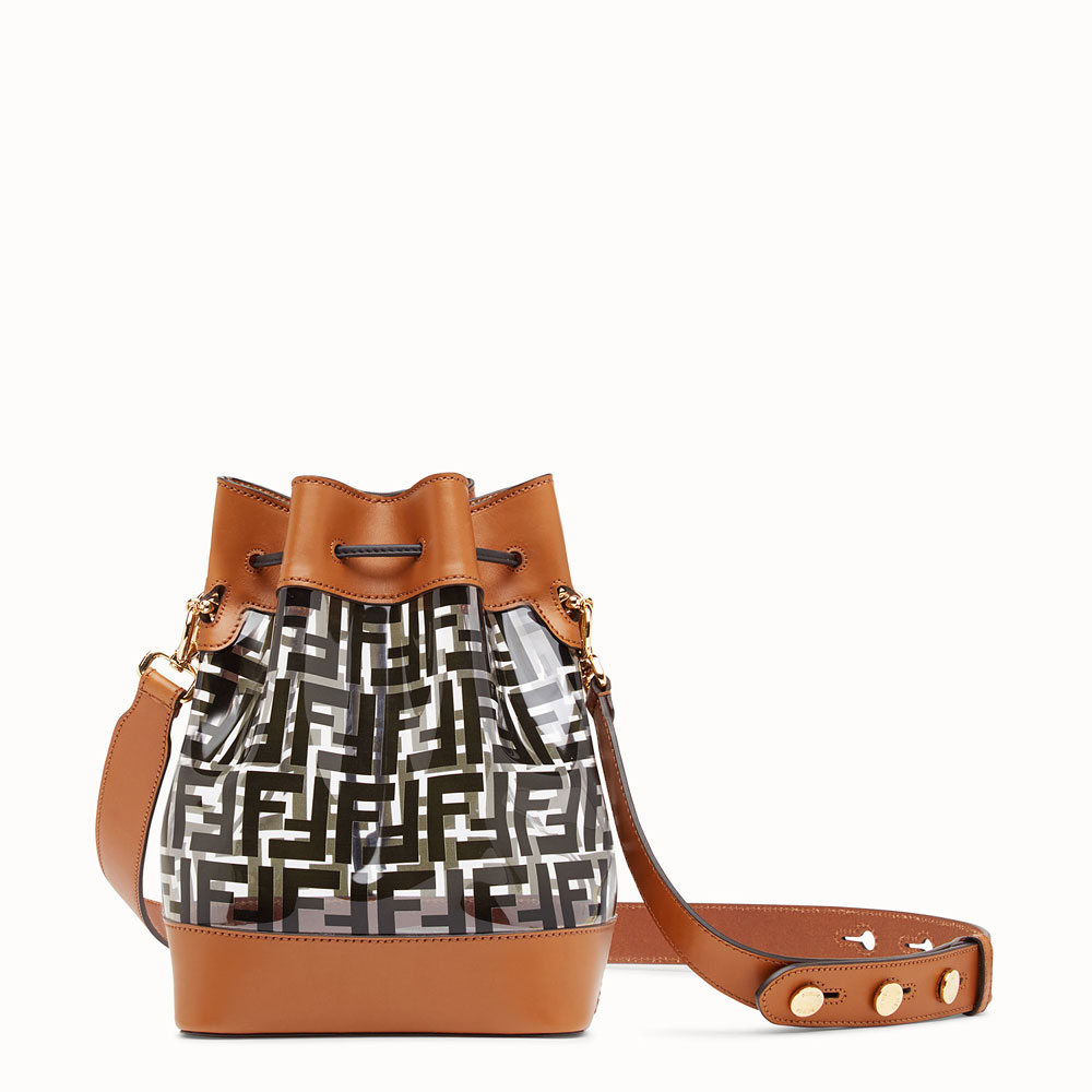 Fendi Small Mon Tresor bucket PU bag 8BT298A7QOF17A3: Image 4