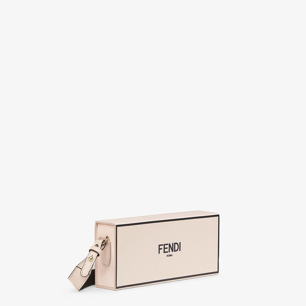 Fendi Horizontal Box Pink Leather Bag 8BT340 ADP6 F1CN7: Image 2