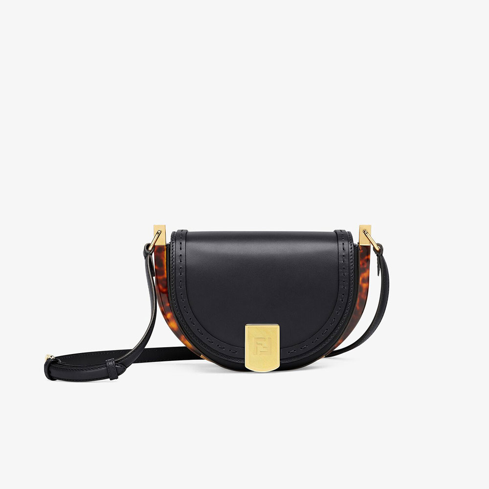 Fendi Moonlight Black Leather Bag 8BT346 ABVL F0KUR: Image 1