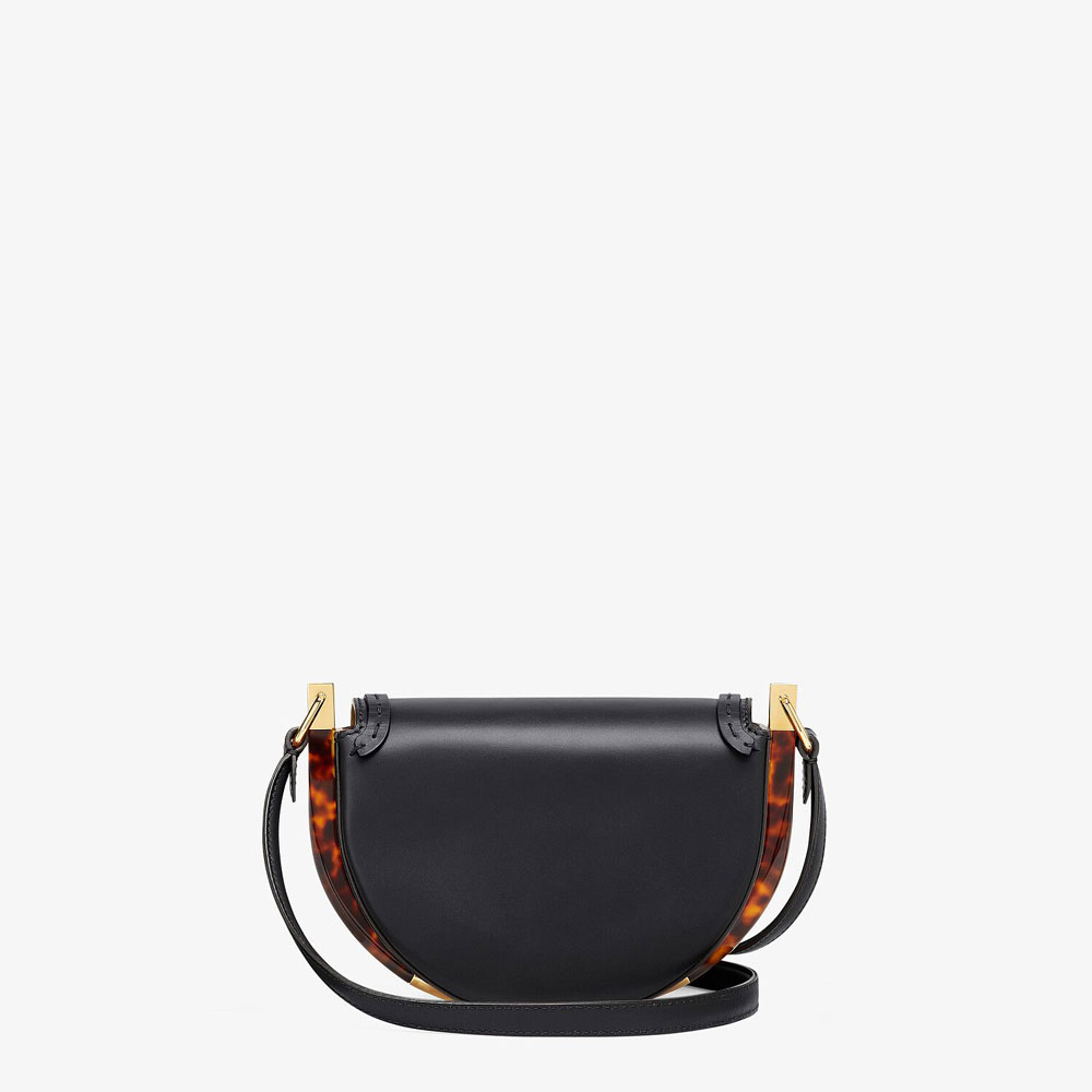 Fendi Moonlight Black Leather Bag 8BT346 ABVL F0KUR: Image 4