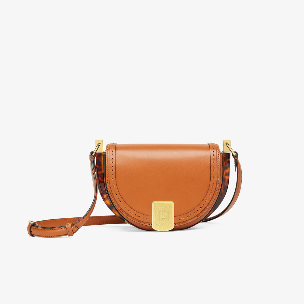 Fendi Moonlight Brown Leather Bag 8BT346 ABVL F0PWZ: Image 1