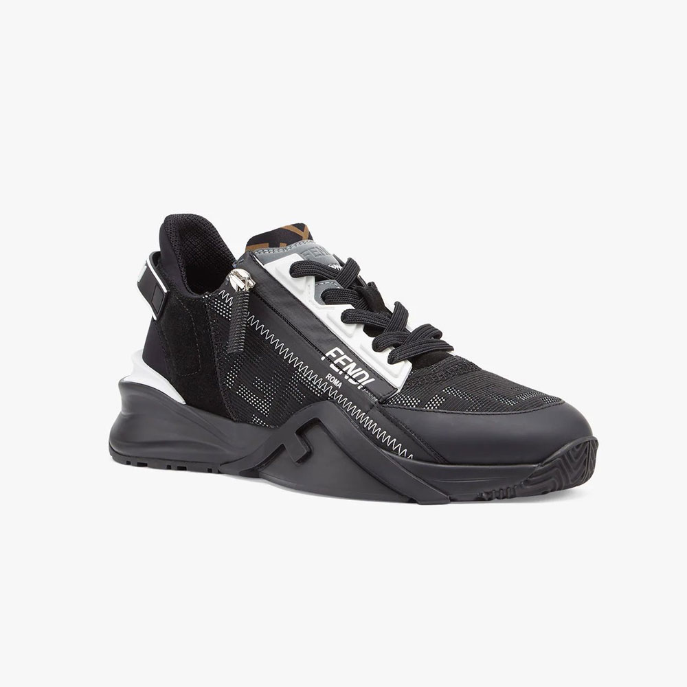 Fendi Flow leather low-tops 8E8035AD78F1ED8: Image 2