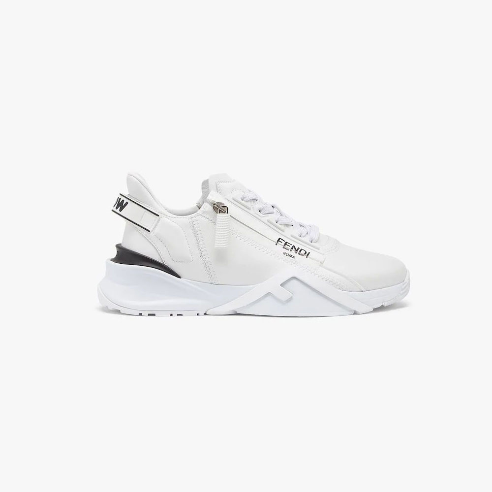 Fendi Flow White leather low-tops 8E8211NA7F10WI: Image 1