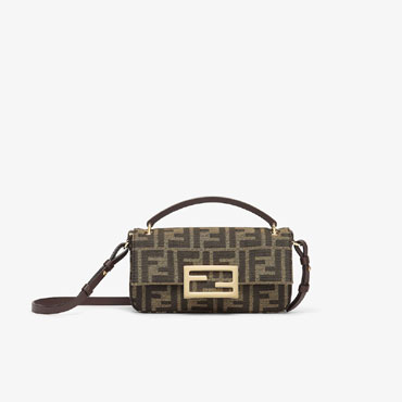 Fendi Baguette Phone Pouch FF fabric 7AS142 AP9L F19TA