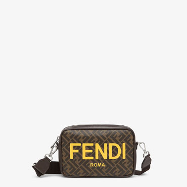 Fendi Camera Case Brown FF fabric bag 7M0286AJJ4F1HR8