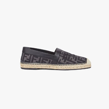 Fendi Espadrilles Fabric Black 7P1409AJZGF1HGT