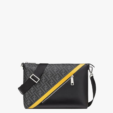 Fendi Messenger Grey fabric bag 7VA470A9XSF0R2A