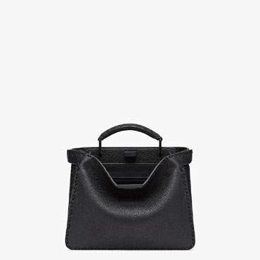 Fendi Peekaboo Iseeu Mini Black leather bag 7VA530AHTUF0QA1