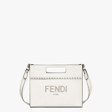 Fendi Mini Shopper Light grey leather shopper 7VA547AC9LF1H33