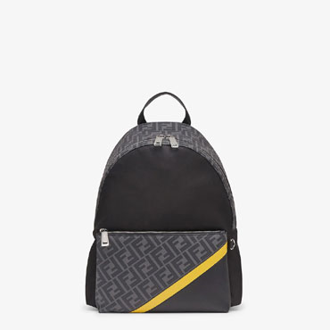 Fendi Black Nylon Backpack 7VZ042 A9XT F17BJ