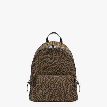 Fendi Backpack FF Vertigo Fabric 7VZ042 AFT5 F164H