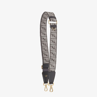 Fendi Strap You FF jacquard webbing strap 8AV386ALMKF1IQR