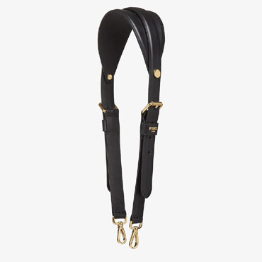 Fendi Strap You Black leather shoulder strap 8AV446AAIWF0KUR