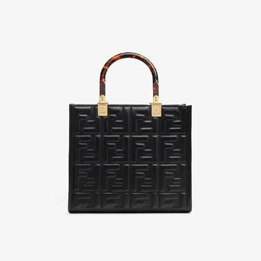 Fendi Sunshine Small Leather Black 8BH394AMCVF0KUR