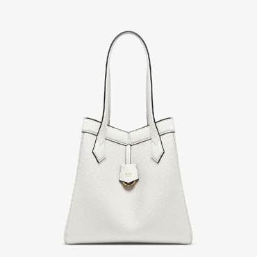 Fendi Origami Medium Leather White 8BH414APZAF0K7E