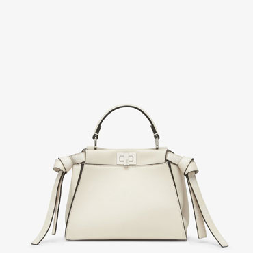 Fendi Peekaboo Mini Leather White 8BN244ANSDF0KMH