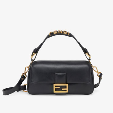 Fendi Baguette Leather Black 8BR822APG6F1CFJ