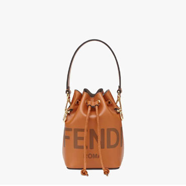 Fendi Mon Tresor Brown leather minibag 8BS010AC9LF0QVK