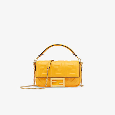 Fendi Baguette Nappa Bag Featuring The FF Motif 8BS017 A72V F1DSE