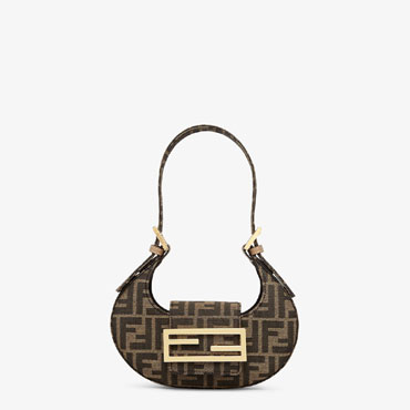 Fendi Mini Cookie FF fabric mini bag 8BS065AKMOF0A6E