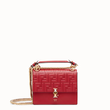 Fendi kan i small Red leather mini-bag 8M0381A417F0MVV