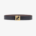 Fendi Black Leather Belt 7C0424 A9ZH F19KK