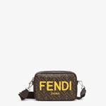 Fendi Camera Case Brown FF fabric bag 7M0286AJJ4F1HR8