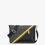 Fendi Messenger Grey fabric bag 7VA470A9XSF0R2A