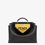 Fendi Peekaboo Essential Black Leather Bag 7VA476 ADM7 F0R2A