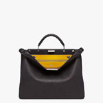 Fendi Peekaboo ISeeU Medium Black leather bag 7VA529AFC3F1EGX