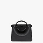 Fendi Peekaboo Iseeu Mini Black leather bag 7VA530AHTUF0QA1