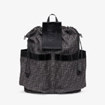 Fendi Strike Large FF jacquard fabric backpack 7VZ056AG0MF0NPN