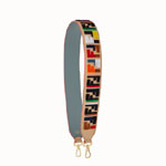 Fendi shoulder strap you Textured-effect leather 8AV077A1FXF11KG