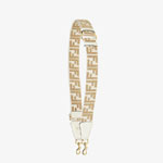 Fendi Strap You Beige ribbon shoulder strap 8AV386AKBCF1I0B