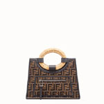 Fendi runaway shopper Brown small shopper 8BH353A3V8F0H3C